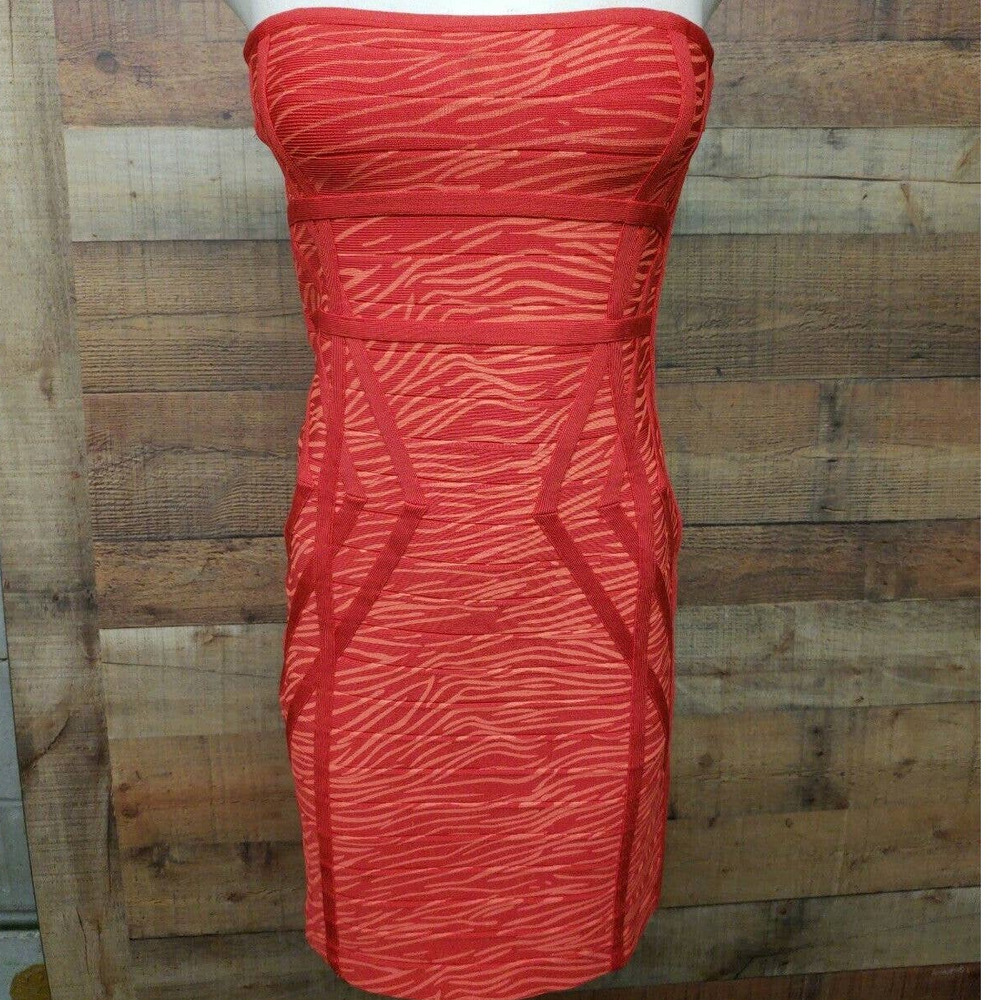 Stretta Roxanne Red Dress Women's Sz L $329